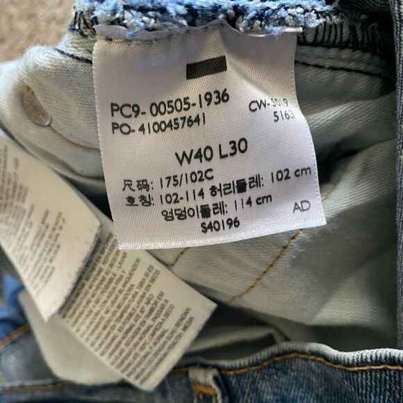 Levi’s 505 Jeans Mens Size 40x30 - Picture 7 of 8